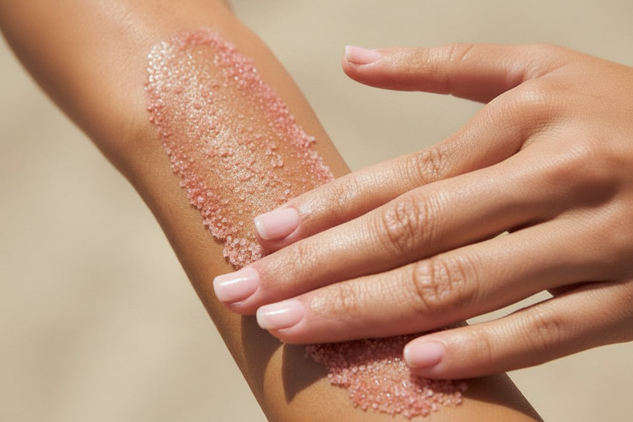 LIMITED EDITION: Strawberry Lemon Tallow Scrub 8oz