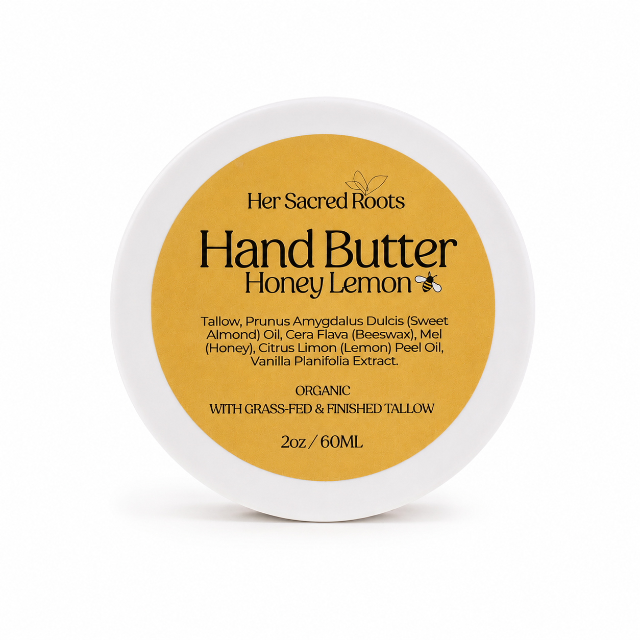 Tallow Hand Butter ~ Honey Lemon 🍯 60ML