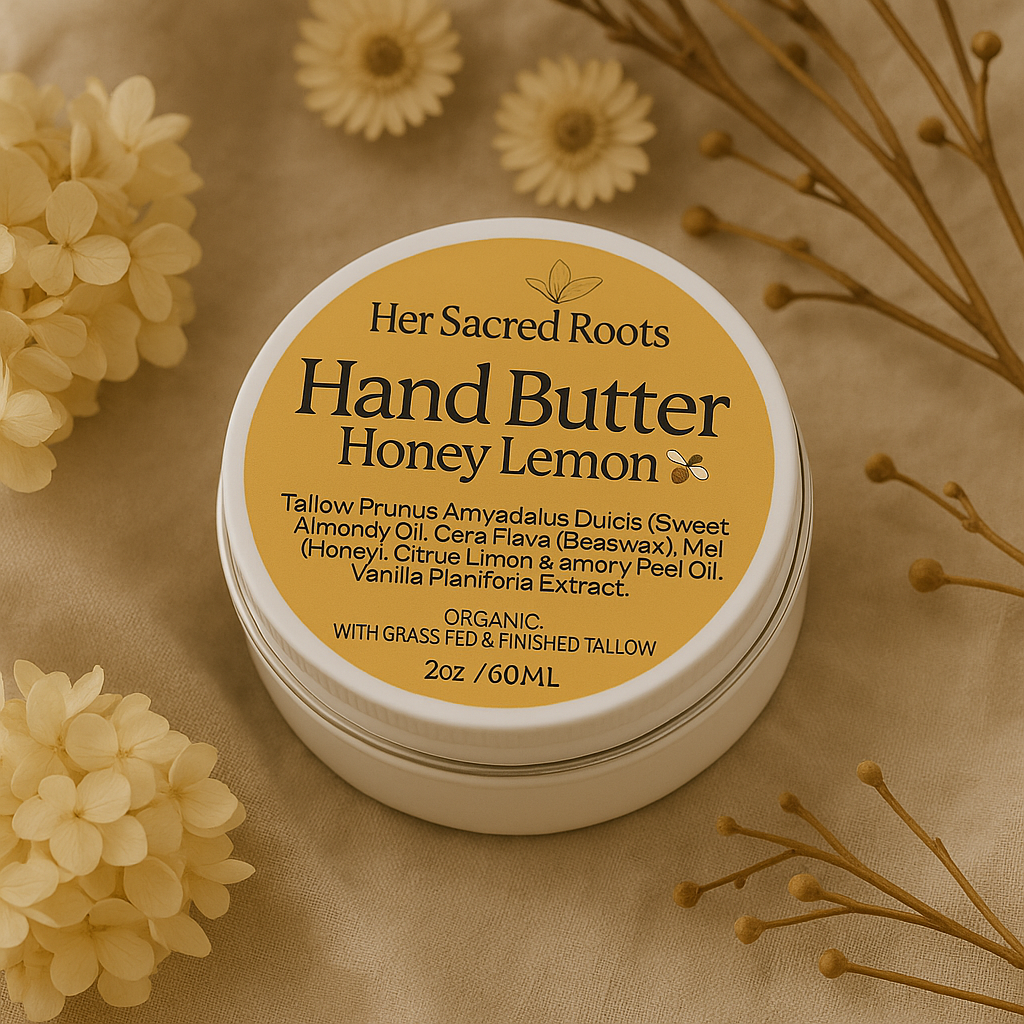 Tallow Hand Butter ~ Honey Lemon 🍯 60ML