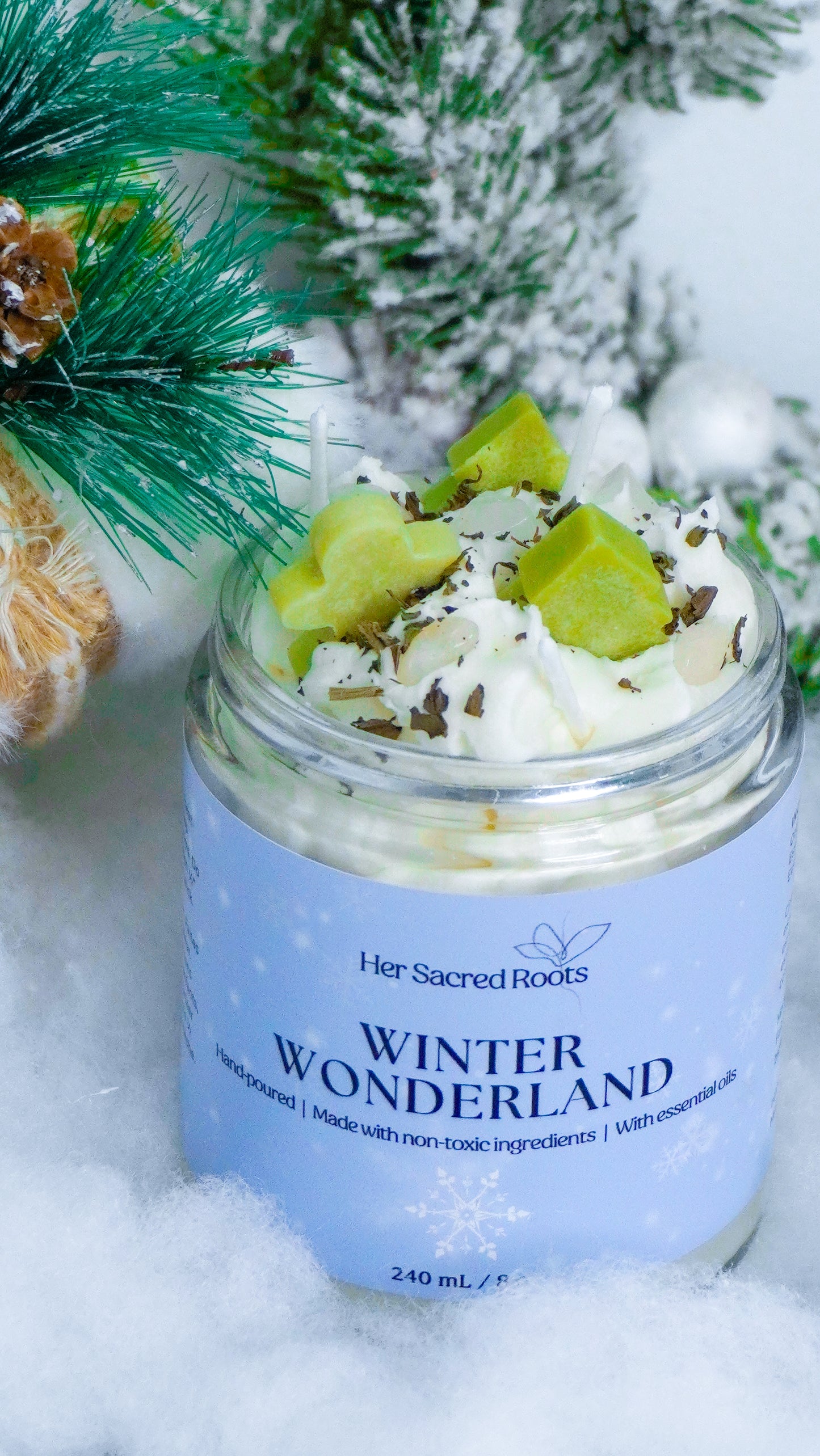 ❄️ Winter Wonderland Non-Toxic Candle