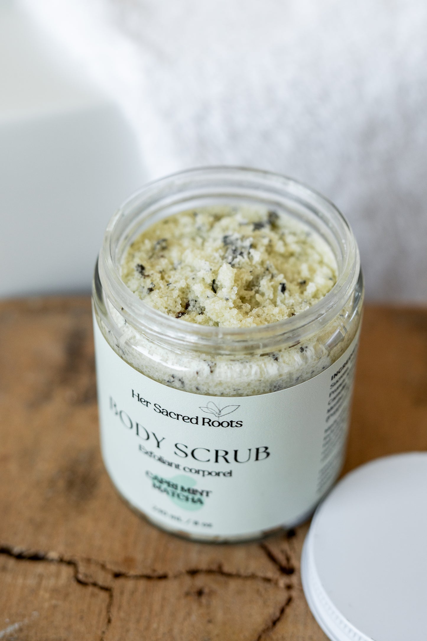 Capri Mint Matcha Body Scrub ~8OZ