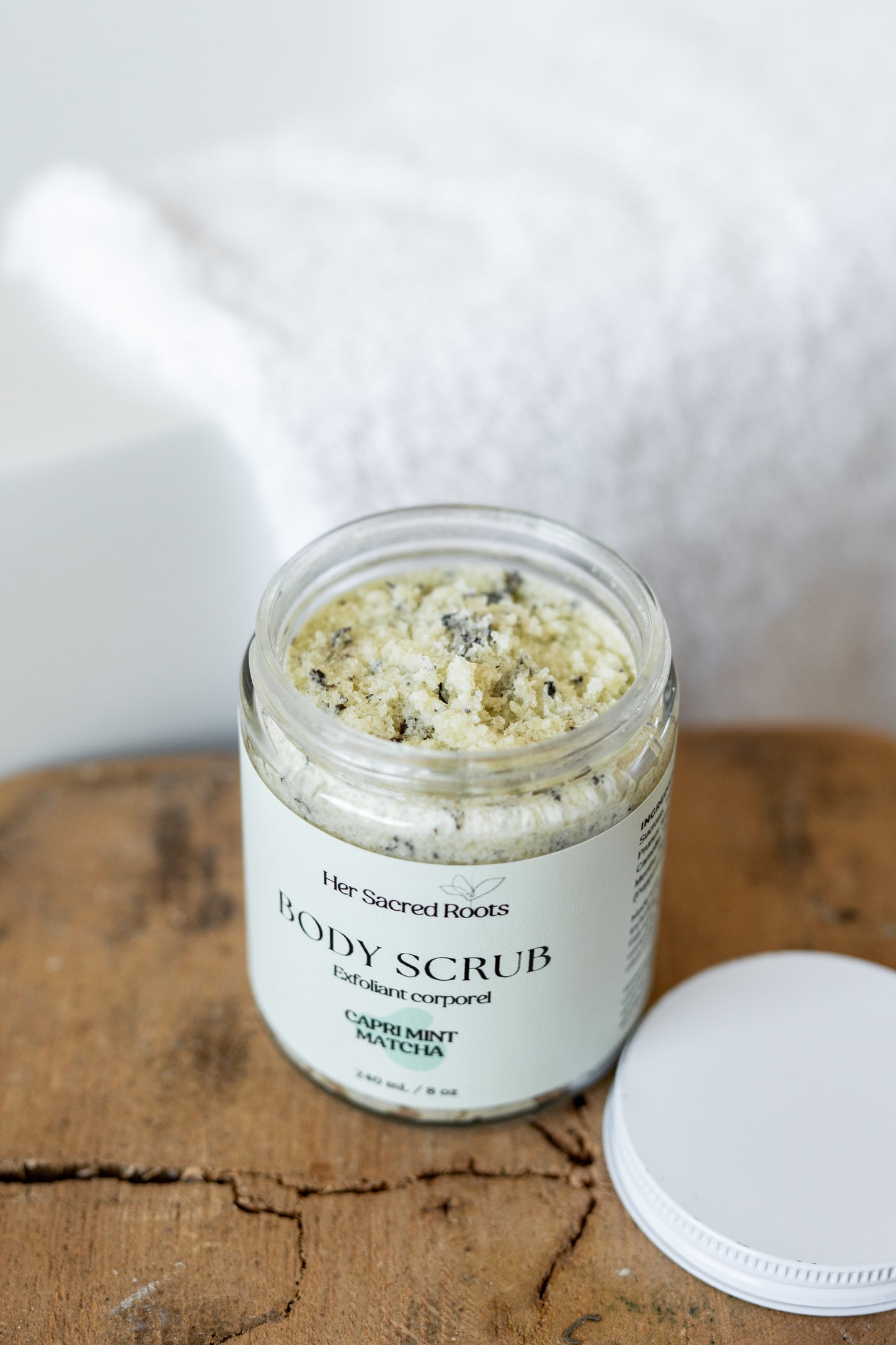 Capri Mint Matcha Body Scrub ~8OZ
