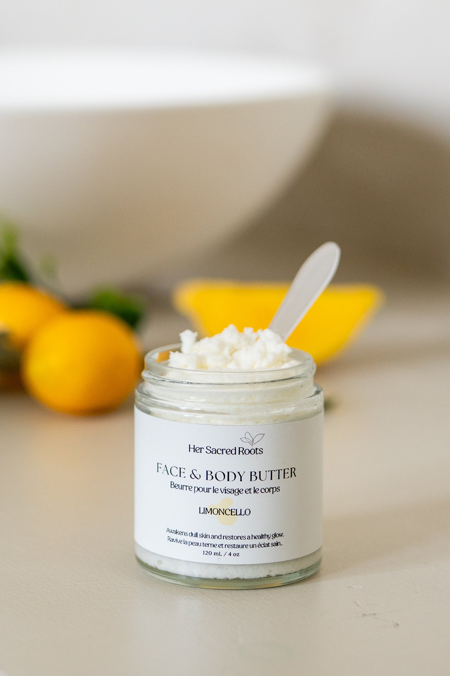 Limoncello Face +Body Butter ~ 4oz