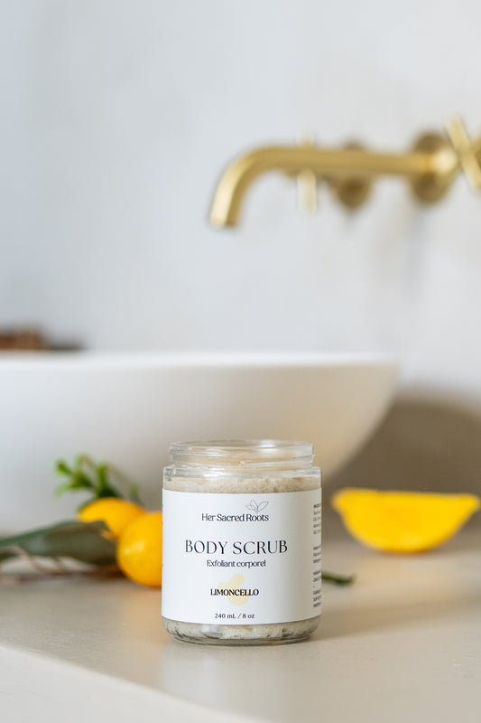 Limoncello Body Scrub ~ 8 OZ
