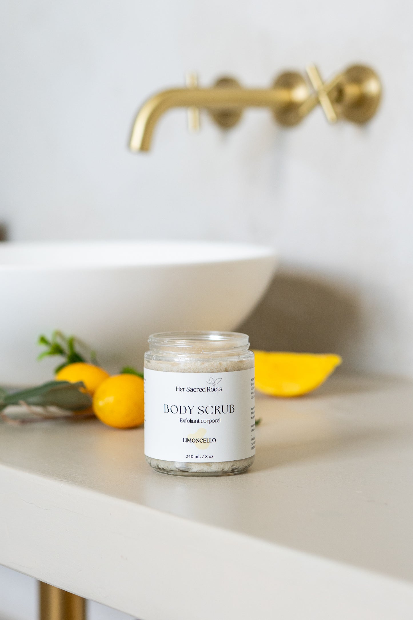 Limoncello Body Scrub ~ 8 OZ