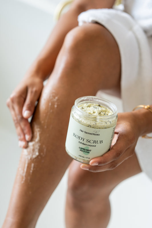 Capri Mint Matcha Body Scrub ~8OZ