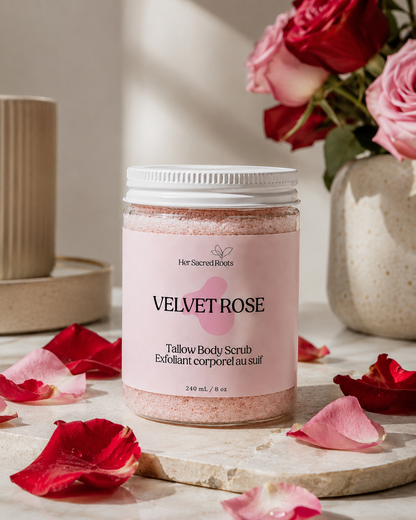 🌹Velvet Rose Body Scrub- 8oz