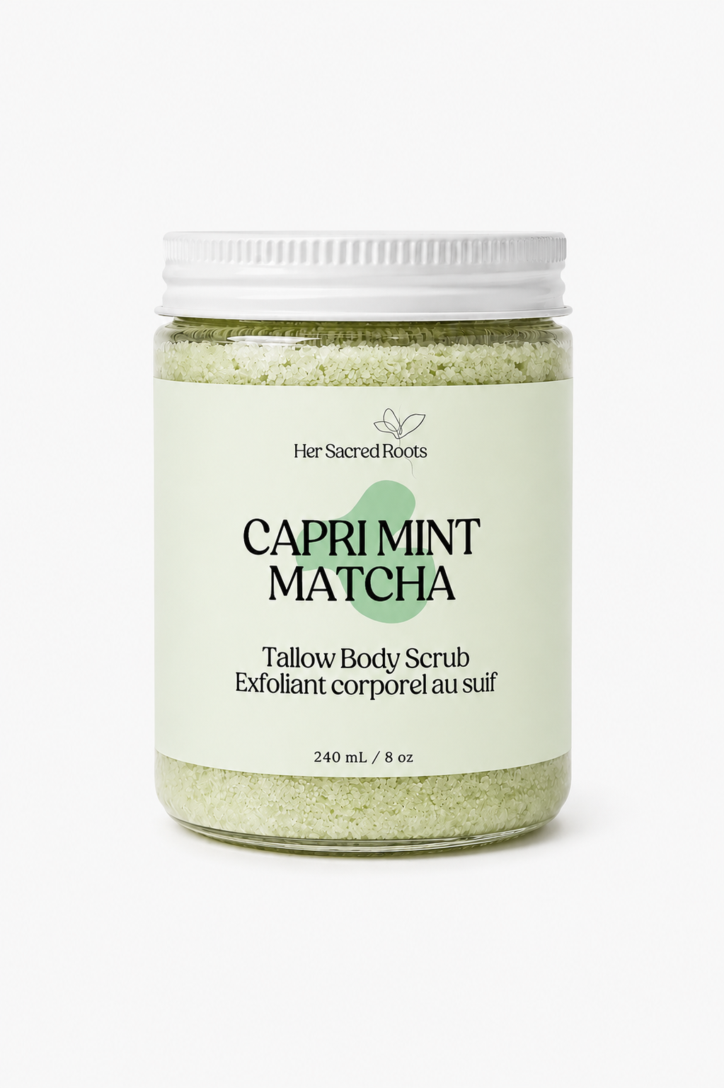 Capri Mint Matcha Body Scrub ~8OZ