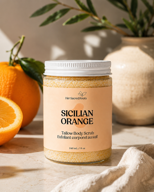 🍊Sicilian Orange Glow Body Scrub- 8oz