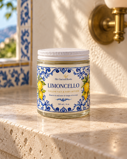 🍋 Tallow Limoncello Face + Body Butter