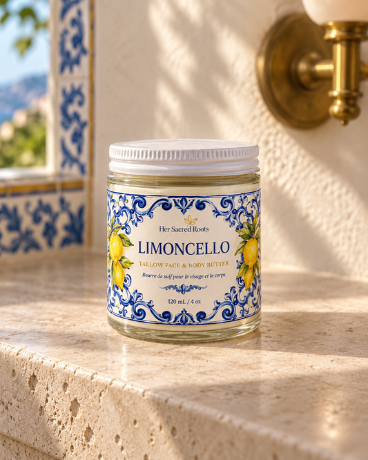 🍋 Tallow Limoncello Face + Body Butter