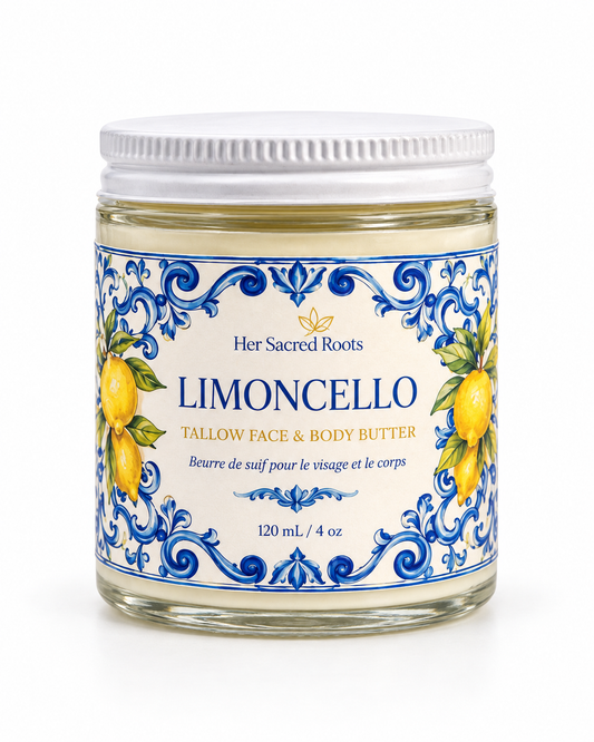🍋 Tallow Limoncello Face + Body Butter