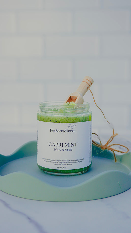 Capri Mint Body Scrub ~8OZ
