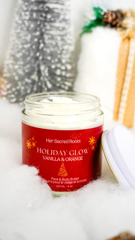 🎄 Holiday Glow — Vanilla & Orange Face & Body Butter