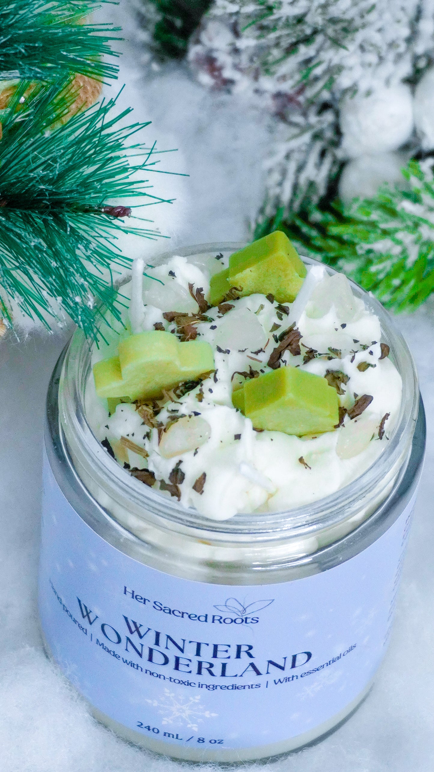 ❄️ Winter Wonderland Non-Toxic Candle
