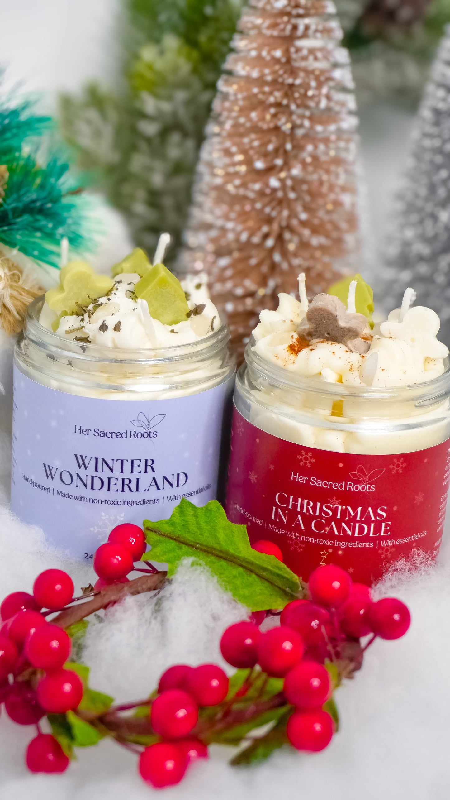 🎁 Non-Toxic Holiday Candle Bundle