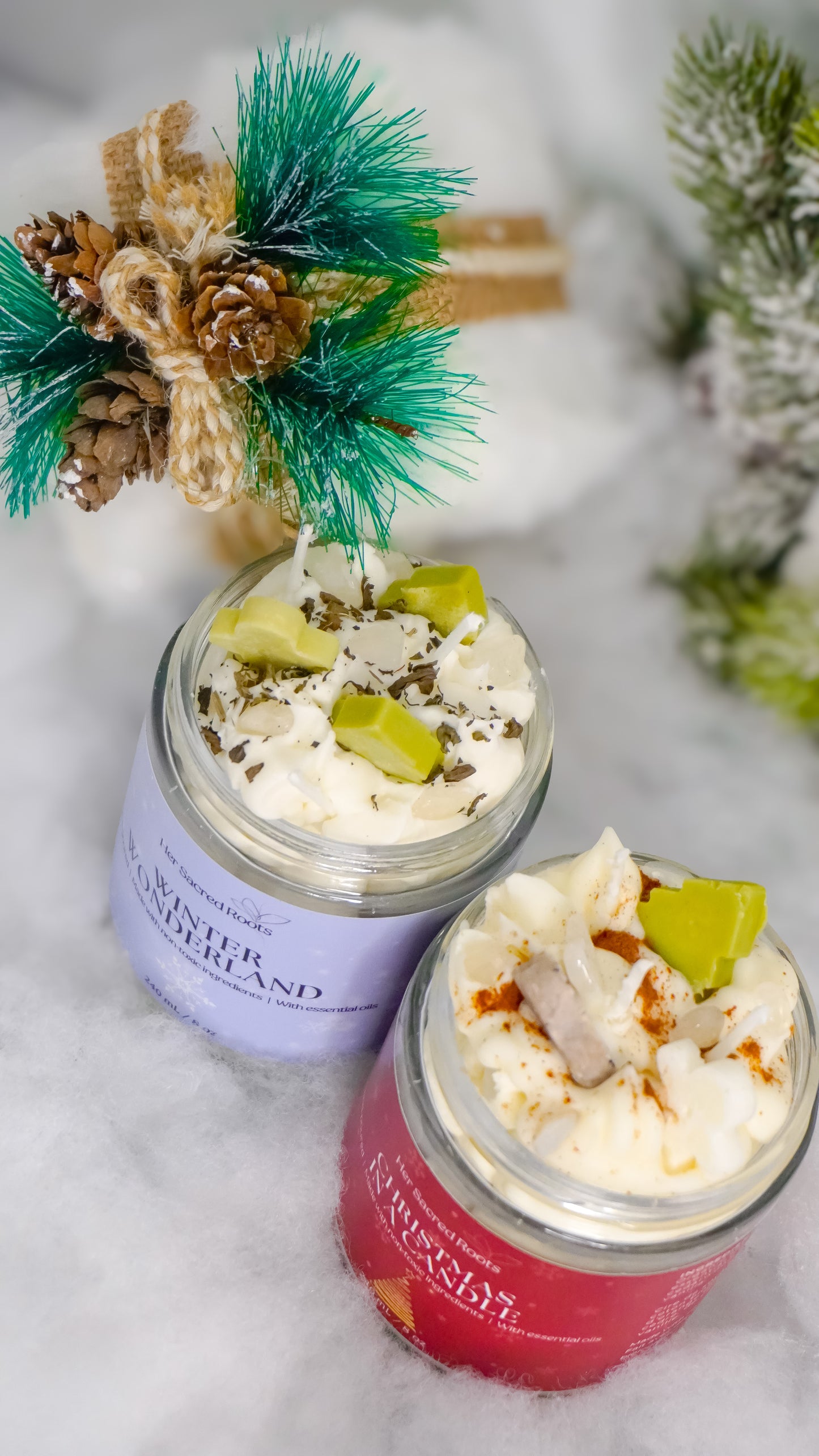 🎁 Non-Toxic Holiday Candle Bundle
