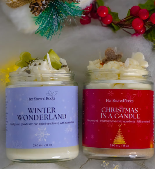 🎁 Non-Toxic Holiday Candle Bundle