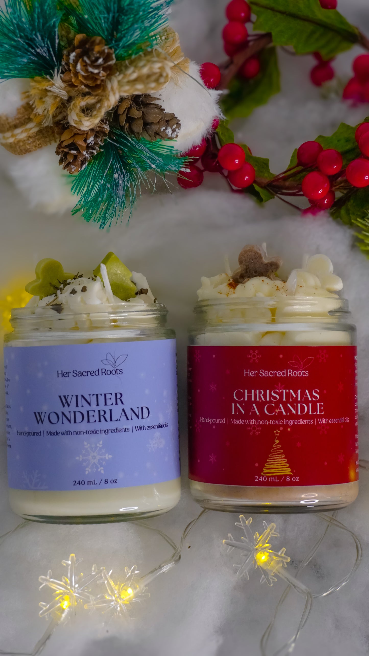 🎁 Non-Toxic Holiday Candle Bundle