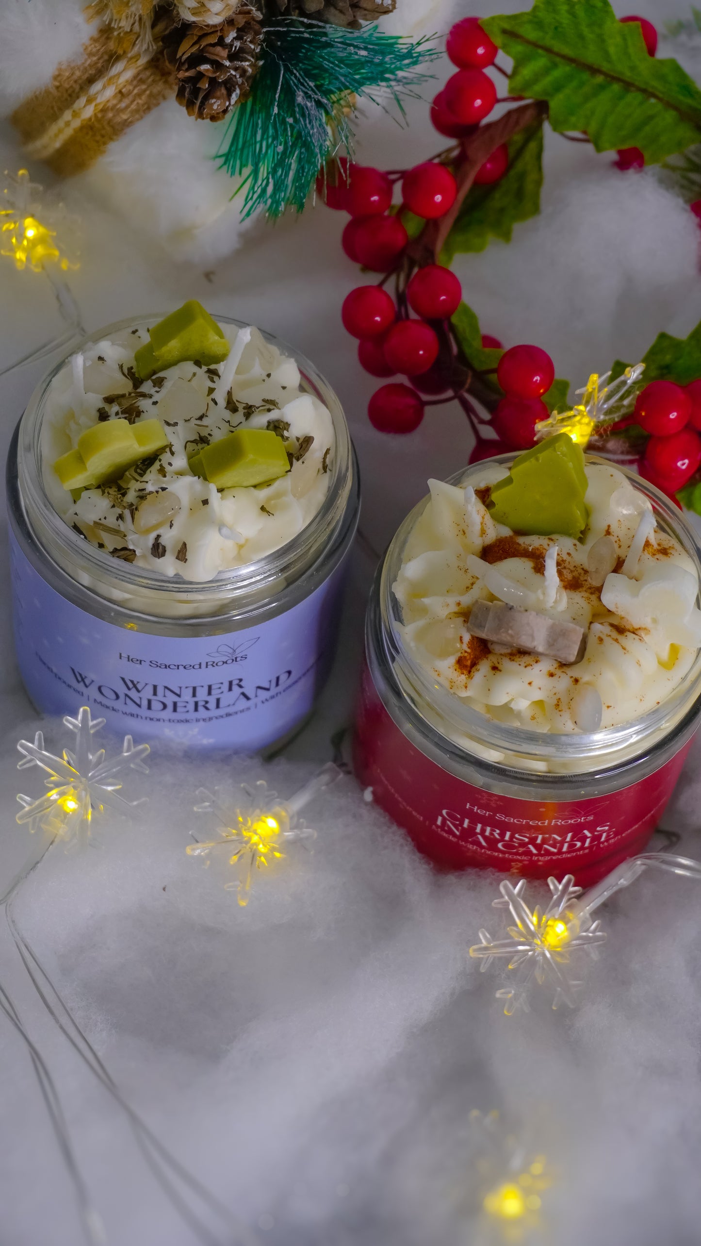 🎁 Non-Toxic Holiday Candle Bundle